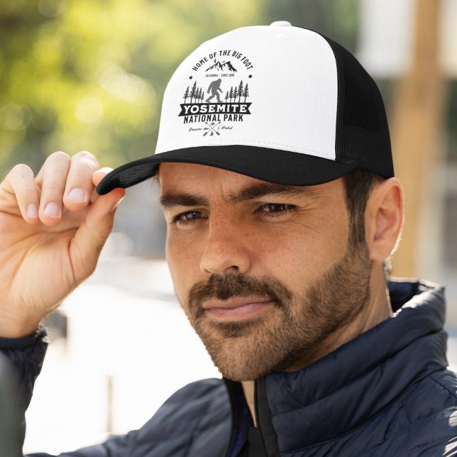 Boné Yosemite National Park Home of the Big Foot (Criador carregado)