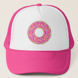 Boné Yum rosquinha cor-de-rosa do fosco