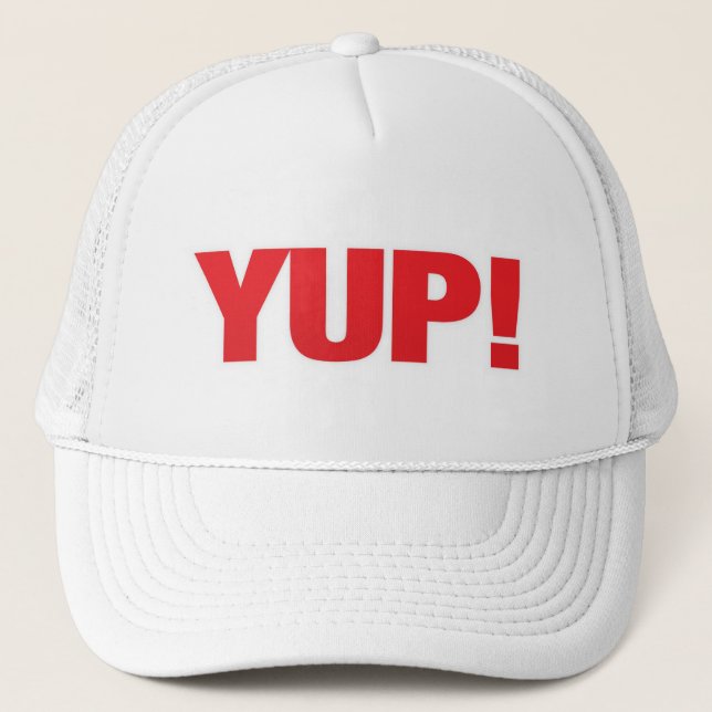 Boné Yup baseball hat red (Frente)