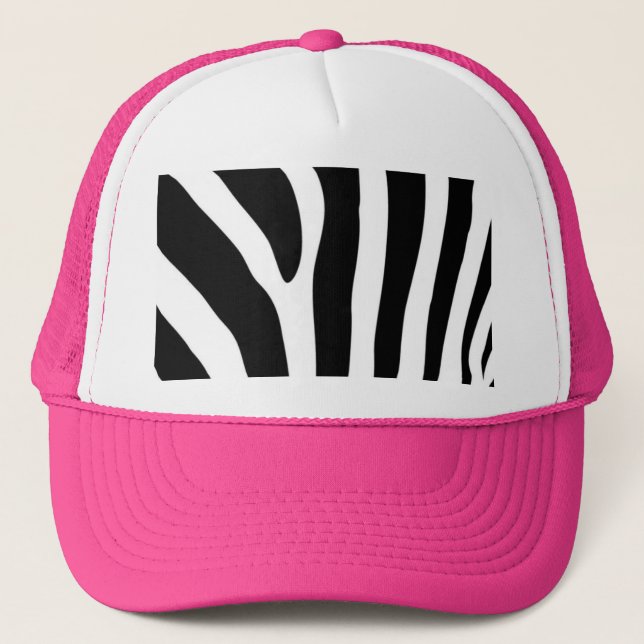 Boné zebra (Frente)