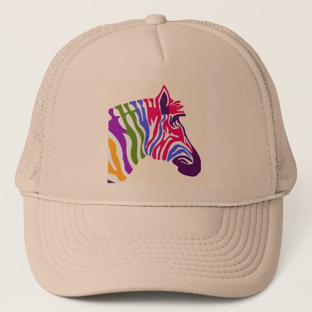 Boné Zebra Trucker Hat (Frente)