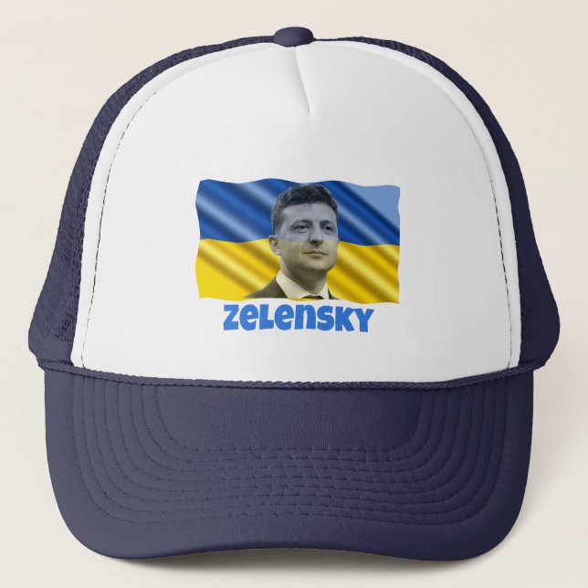 Boné Zelensky Ucrânia Hat (Frente)