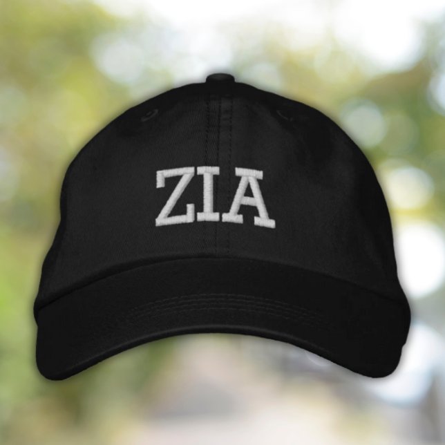 Boné Zia embroidered Cap for Italian Aunt (Zia Embroidered Baseball Cap Gift for Italian Aunt Birthday Mother's Day)