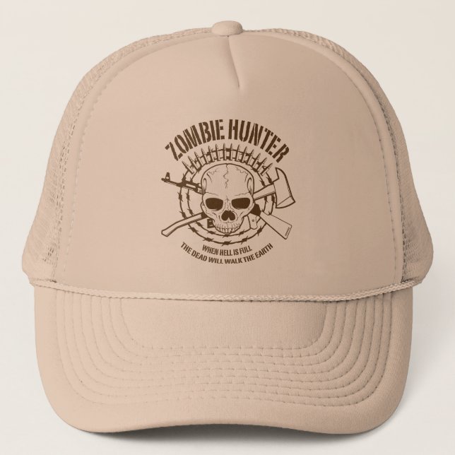 Boné Zombie Hunter Hat (Frente)