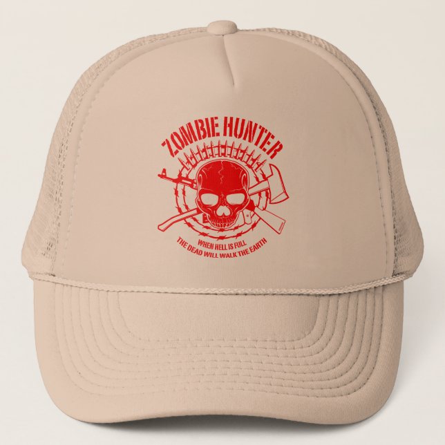 Boné Zombie Hunter Hat (Frente)