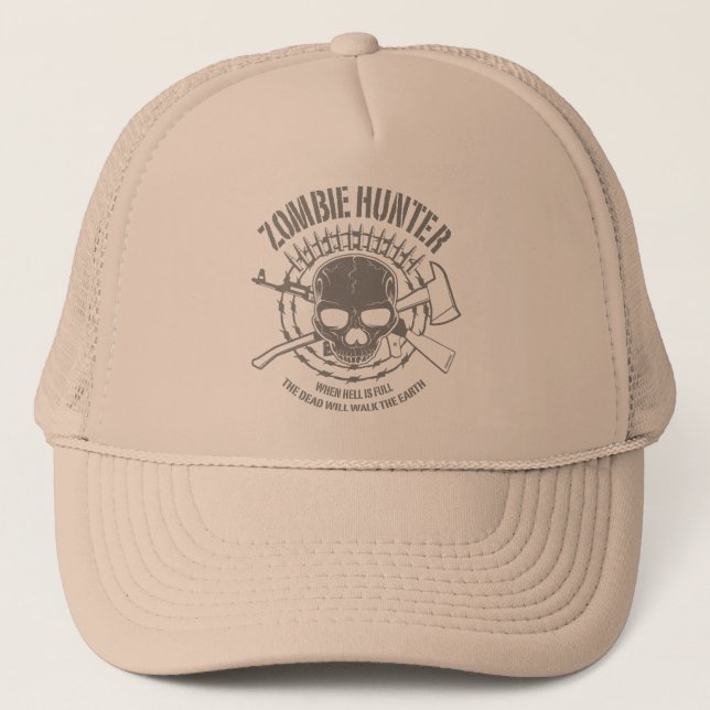 Boné Zombie Hunter Hat (Frente)