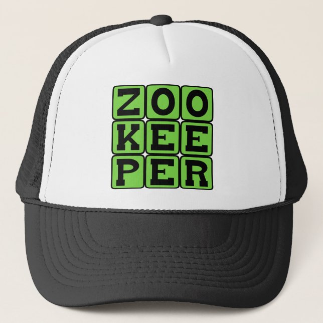 Boné Zooólogo, Cuidador de Animais (Frente)