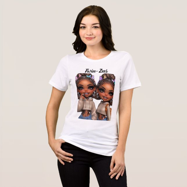 Boneca Chibi de Luxo Twin-Zees (Frente Completa)