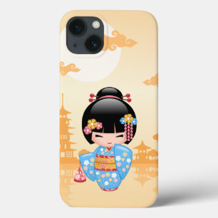 Boneca Maiko Kokeshi - Garota Geisha Japonesa Boni