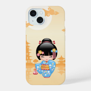 Boneca Maiko Kokeshi - Garota Geisha Japonesa Boni