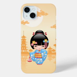 Boneca Maiko Kokeshi - Garota Geisha Japonesa Boni