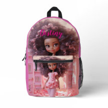 Boneca preta personalizada