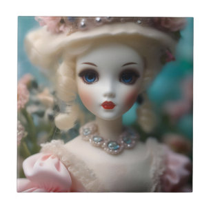 Boneca Vintage Azul,