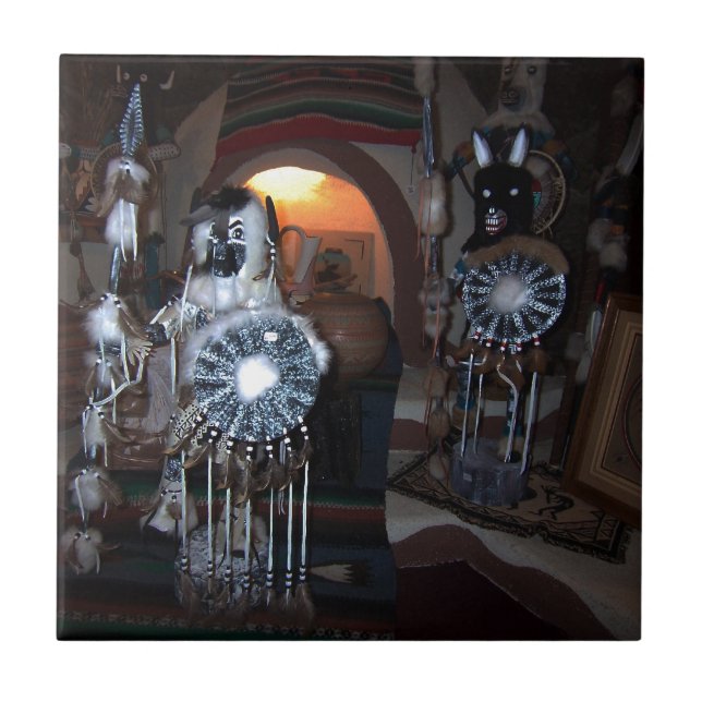 Bonecas de Kachina do nativo americano (Frente)