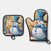 Boneco de Neve Abstrato