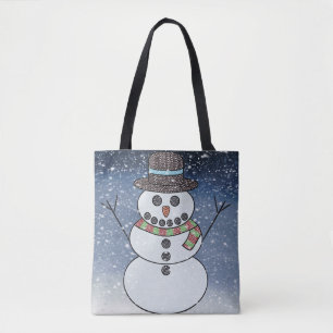 Boneco de Neve c/ Fundo (único) - Tote