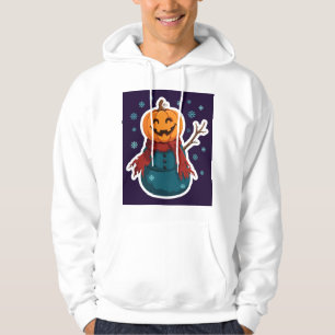 Boneco de Neve com Capuz de Moletom de Cabeça de J