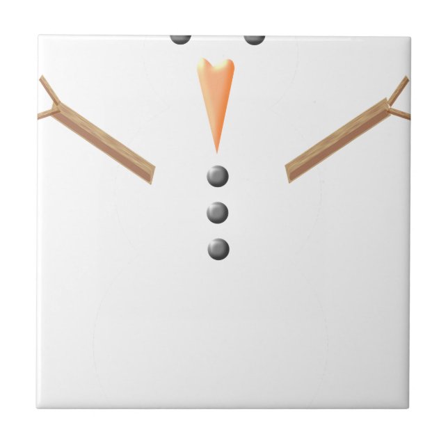 boneco de neve de natal (Frente)