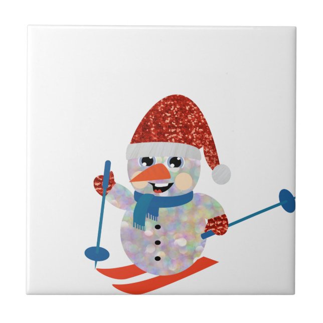boneco de neve de natal (Frente)
