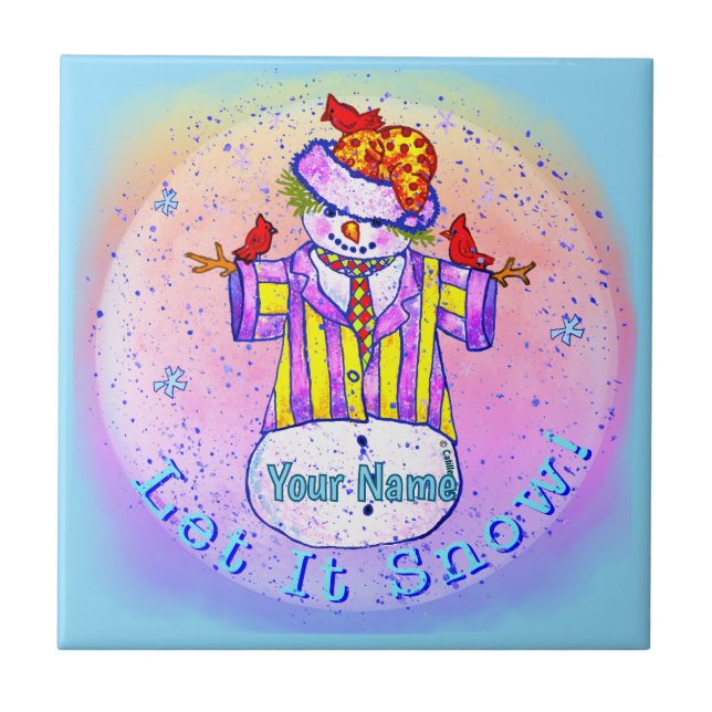 Boneco de Neve do Birdies (Frente)