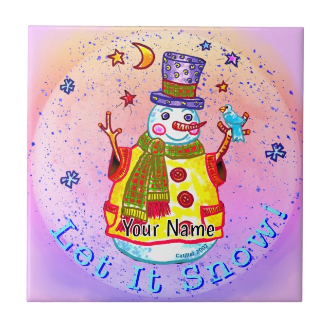 Boneco de Neve Estrela (Frente)