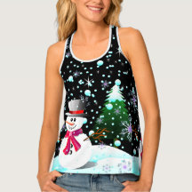 Boneco de neve "Feliz Natal" personalizado