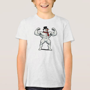 Boneco de neve fitness Natal/inverno