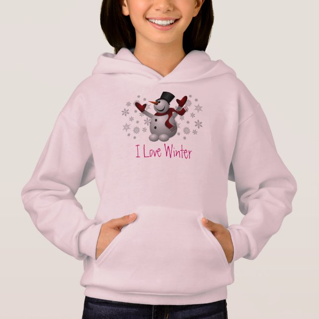 Boneco de Neve Fofo Polar Floco de Neve Inverno (Frente)