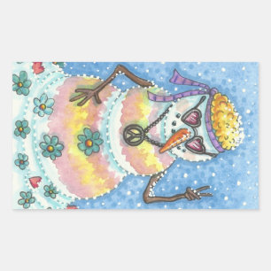 BONECO DE NEVE GROOVY, ETIQUETAS Rec do NATAL do
