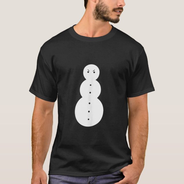 Boneco de Neve Jeezy Engraçado Camiseta Regata (Frente)