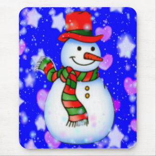 Boneco de neve Mousepad