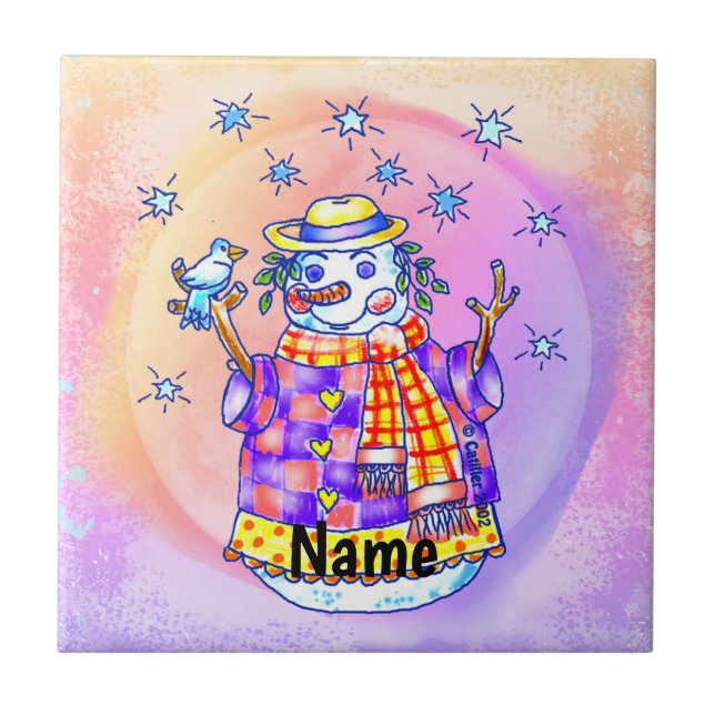 Boneco de Neve Twinkle  (Frente)