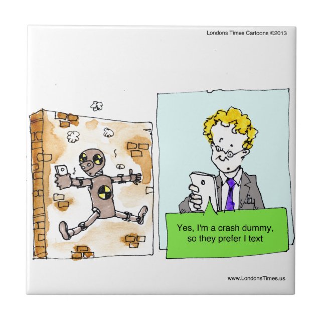 Boneco de Teste de Colisão Engraçado (Frente)