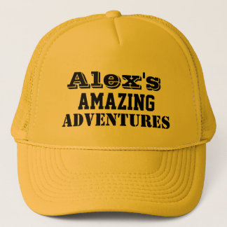Bonés de Aventuras Incríveis de Alex