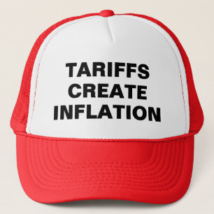 Bonés de Caminhoneiro Tariffs Create Inflation™
