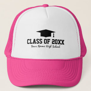 Bonés personalizados de graduation trucker para fe