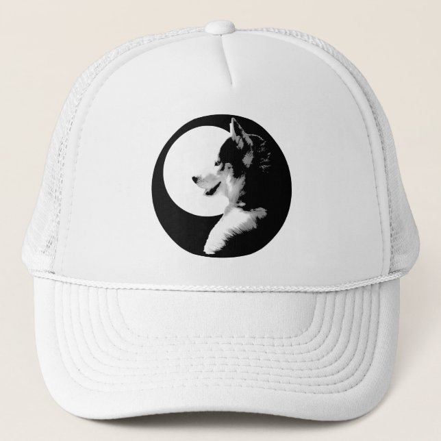 Bonés roucos Bonés de cães de trenó Rouco / presen (Frente)