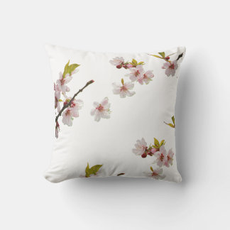 Bonita almofada de decoração floral