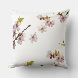 Bonita almofada de decoração floral