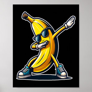 Bonita Banana Dabbing Shirt Engraçado Impressão