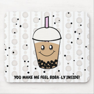 Bonita Boba Bubble Tea Pun Mousepad