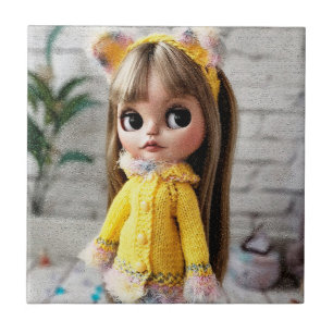 Bonita boneca Blythe olhos grandes na moda divers