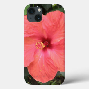Bonita caixa iPad de Flor Laranja Hibiscus