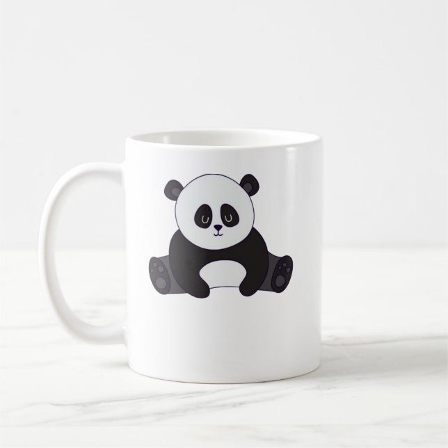 Bonita caneca de café de Panda - Estilo! (Esquerda)