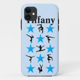 BONITA CAPAS DE IPHONE DE GINÁSTICA PERSONALIZADA