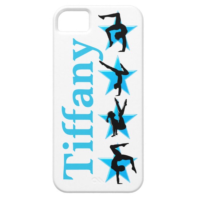 BONITA CAPAS DE IPHONE DE GINÁSTICA PERSONALIZADA  (Traseira)