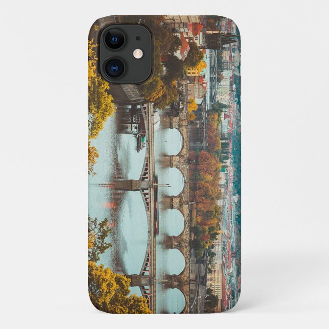 Bonita capas de iphone de Imagens ao Exterior (Verso)