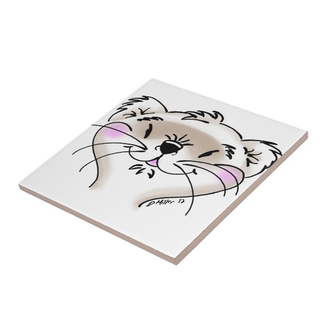 Bonita Cartoon Ferret Face (Lateral)