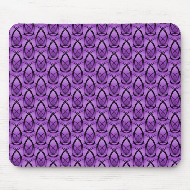 Bonita Lavanda Moda para a frente Mousepad (Frente)