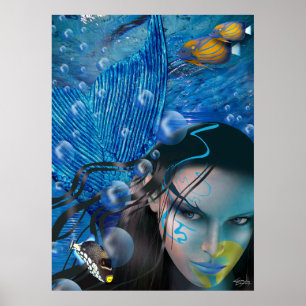 Bonita Mara Mermaid Poster